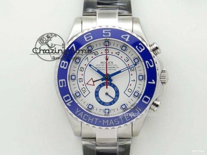 MiroTime 0213 RelaxedFit Yacht-Master 126655 RG APSF Best Edition Black Dial on Black Rubber Strap A 1949